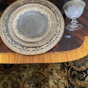 Arte Italica 4 piece place setting Silver.  12 are available.